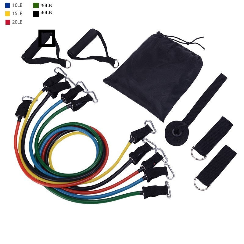 Portable Fitness Resistance Band Set