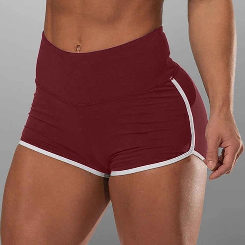 Pure Color Women’s Summer Fitness Yoga Shorts