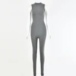 Sleeveless Fitness Sports Jumpsuit