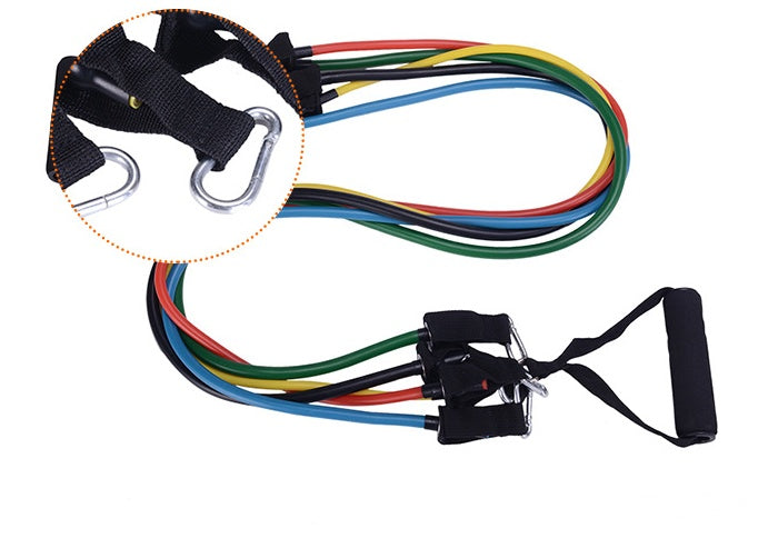 Portable Fitness Resistance Band Set