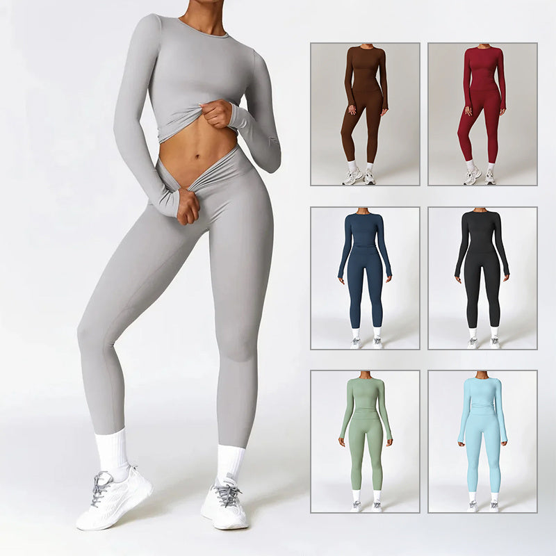 Women’s Brushed Yoga Fitness Set