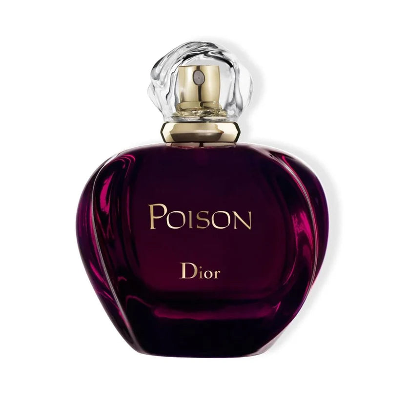 Christian Dior Poison Eau de Toilette Spray for Women, 3.4 oz (100ml) – Luxury Floral Ambery Fragrance