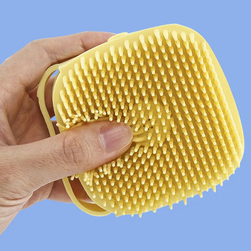 Pet Dog Massage Shampoo Brush