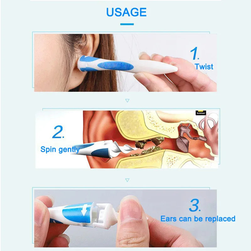 Silicone Ear Cleaner Wax Removal Tools