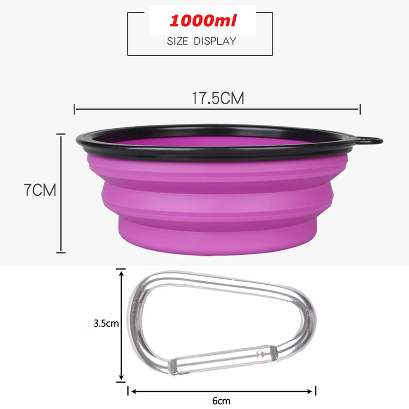 Pet Foldable Silicone Bowl