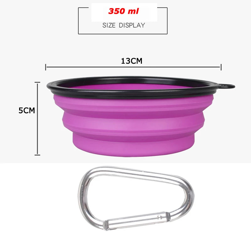 Pet Foldable Silicone Bowl