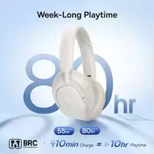 Baseus Bluetooth 6.0 Over-Ear Headphones – ANC, 80H