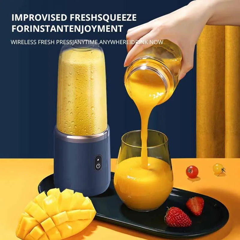 Portable Electric Juicer Smoothie Blender