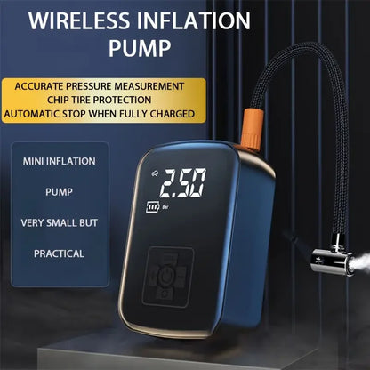 Wireless Air Pump Electric Tire Inflator Pump