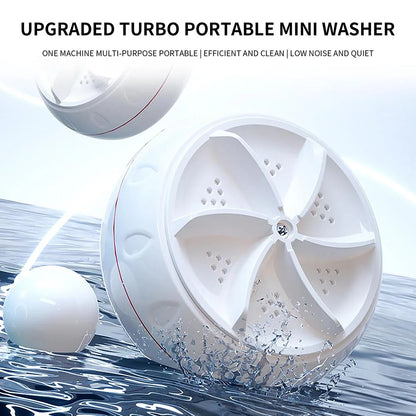 Mini Ultrasonic Turbo Washer