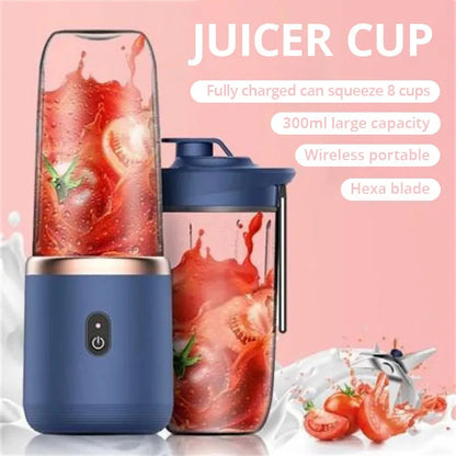 Portable Electric Juicer Smoothie Blender