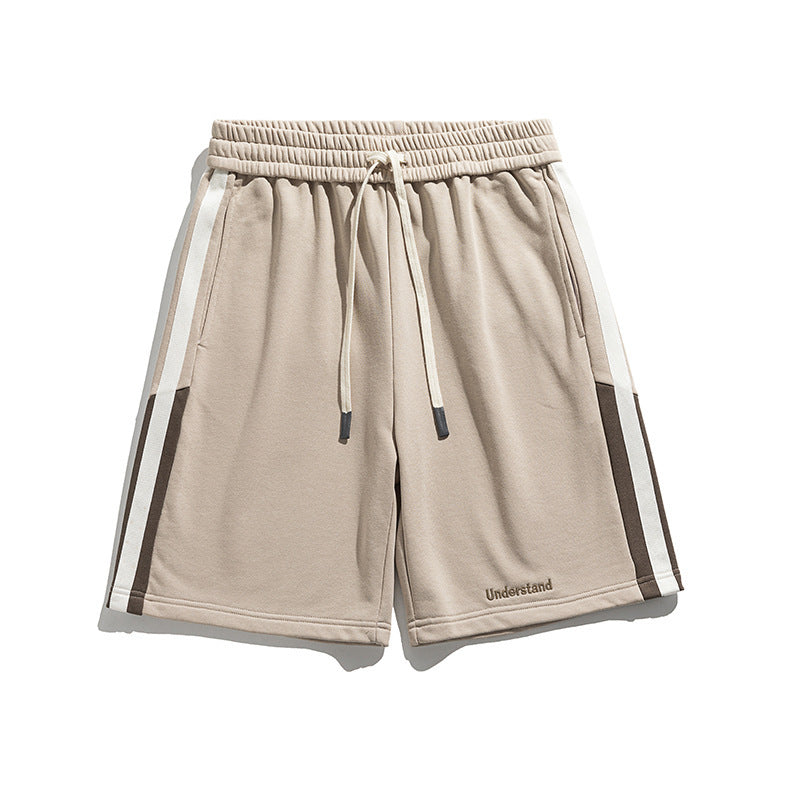 Men’s Summer American Sports Striped Shorts