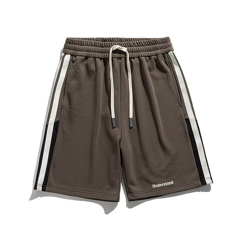 Men’s Summer American Sports Striped Shorts