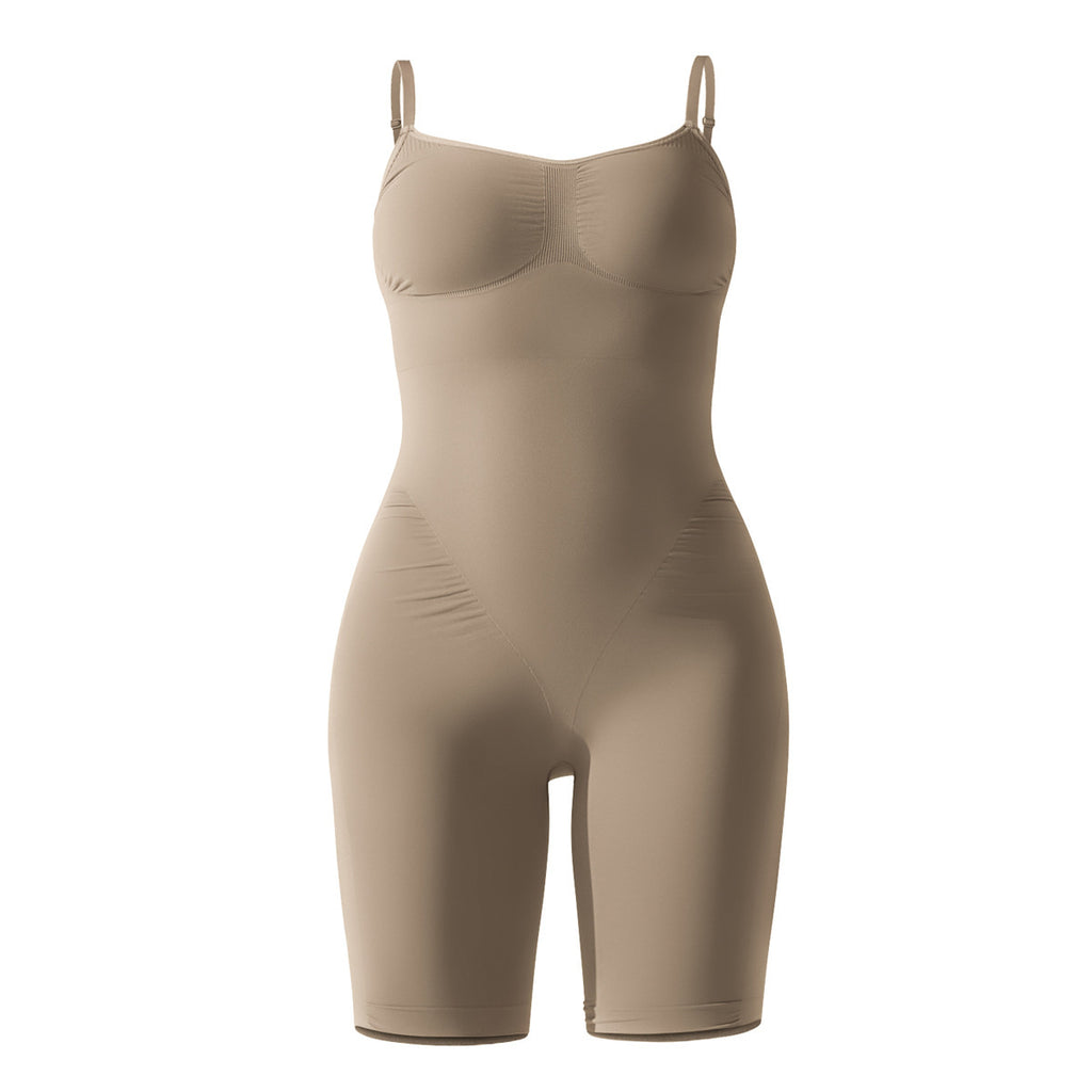 High Elastic Sports Jumpsuit Shorts