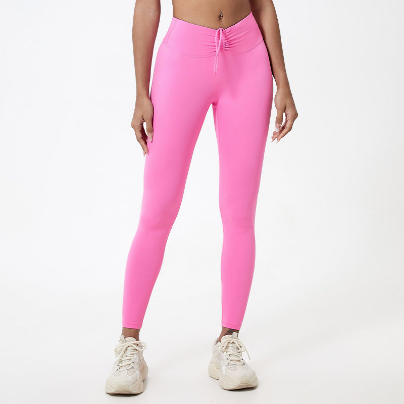 Naked Feel Yoga Leggings – Hip Lifting Sports Pants