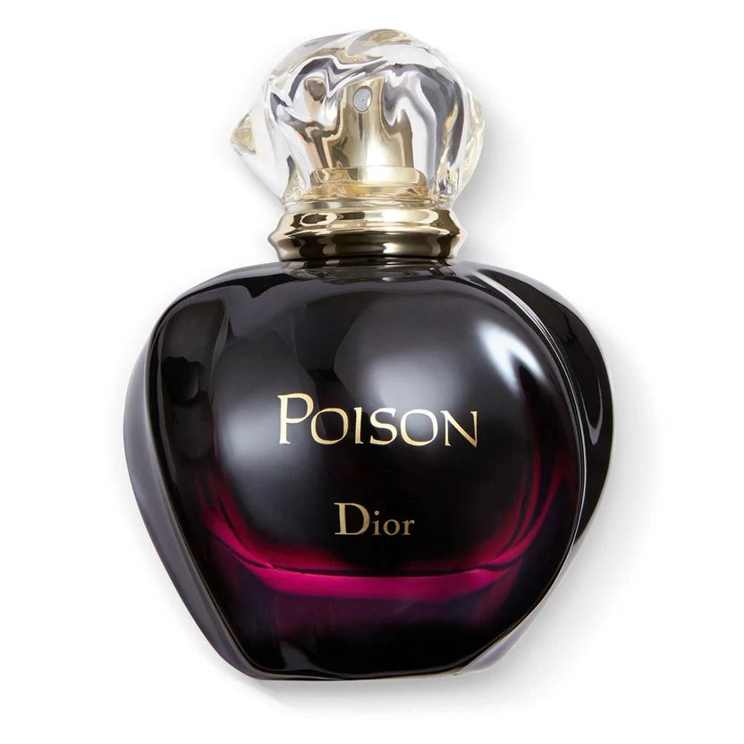 Christian Dior Poison Eau de Toilette Spray for Women, 3.4 oz (100ml) – Luxury Floral Ambery Fragrance