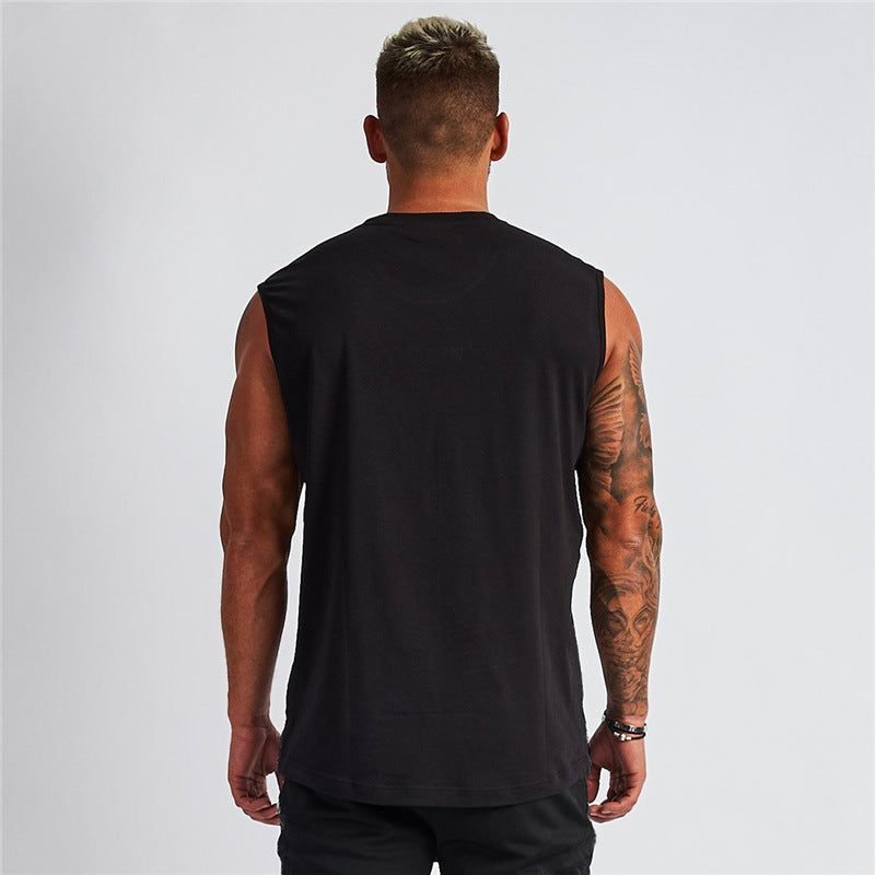 Men’s V-Neck Loose Fitness Sports Tank Top