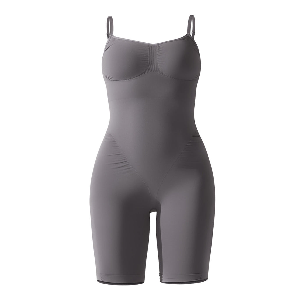 High Elastic Sports Jumpsuit Shorts