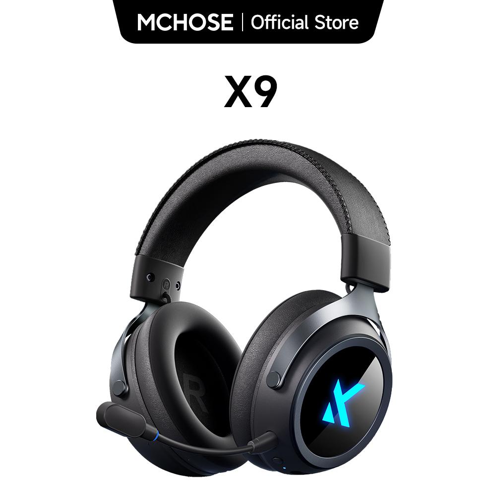 Title: MCHOSE X9 Wireless Gaming Headset 7.1 Surround Sound Tri-Mode 53mm
